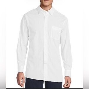 Daniel Cremieux Signature Label Long Sleeve White Button Down Shirt 18/35